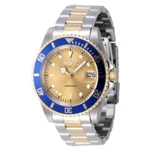 Reloj Oro y Acero Automático Invicta Pro Diver 47394 para hombre