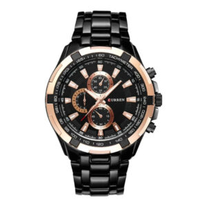 Reloj Negro Curren KRE02012001 para hombre
