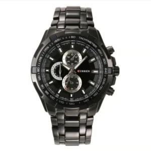 Reloj Negro Curren KRE021901 para hombre