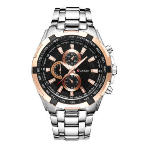 Reloj Plateado Curren KRE02192001 para hombre