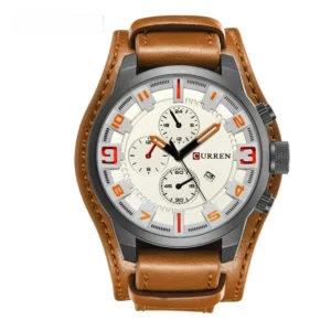 Reloj Cuero Marrón Curren KREA960211 para hombre