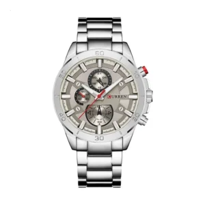 Reloj Plateado Curren KREB561928 para hombre