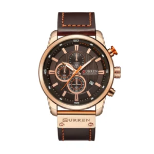 Reloj Cuero Marrón Curren KREB942001 para hombre