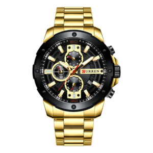 Reloj Dorado Curren KREC6718 para hombre