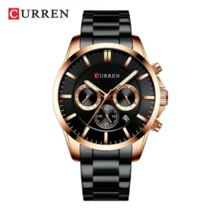 Reloj Negro Curren KREC8701 para hombre