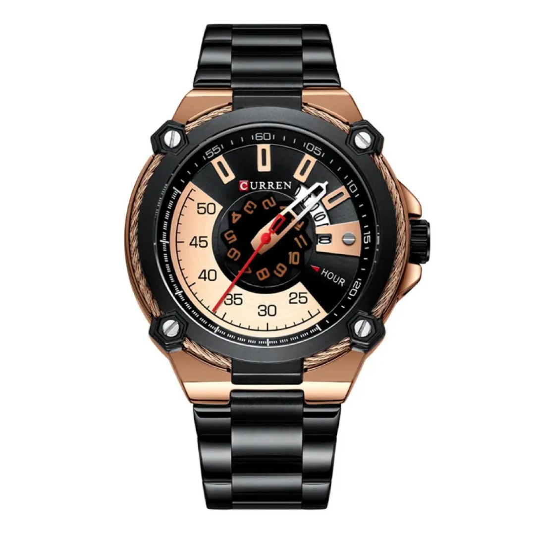 Reloj Negro Curren KREC902001 para hombre