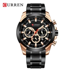 Reloj Negro Curren KREC9401 para hombre