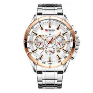 Reloj Plateado Curren KREC951902 para hombre