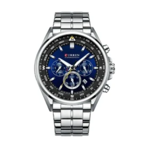 Reloj Plateado Curren KRED311903 para hombre