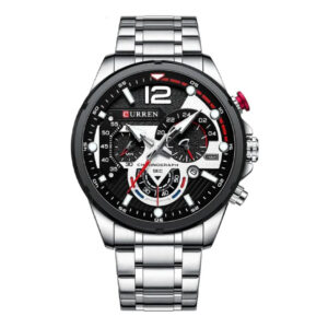 Reloj Plateado Curren KRED331901 para hombre