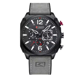 Reloj Cuero Negro Curren KRED360102