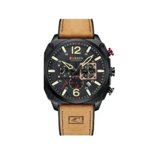 Reloj Cuero Marrón Curren KRED360108 para hombre