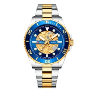 Reloj Plateado Dorado Curren KRED371903 para Hombres