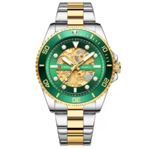 Reloj Plateado dorado Curren KRED371907 para hombre