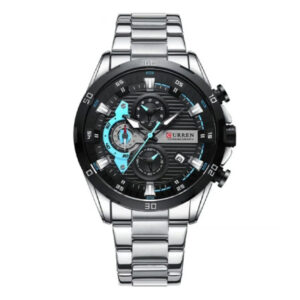 Reloj Plateado Curren KRED391901 para hombre