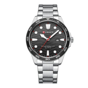 Reloj Plateado Curren KRED011901 para hombre