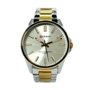 Reloj plateado dorado Curren KRED771802 para hombre