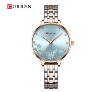 Reloj Plateado Dorado Curren KRED9505 para mujer