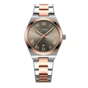 Reloj Plateado Dorado Curren KREE1406 para mujer