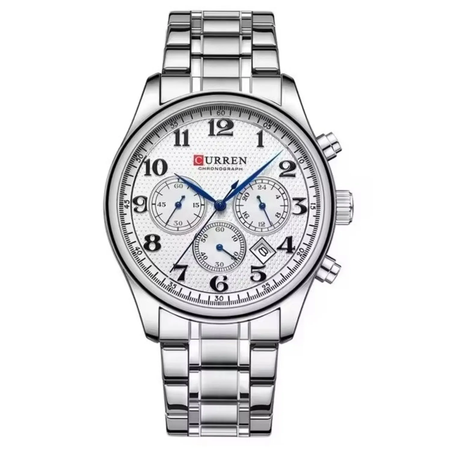 Reloj Plateado Curren KREE2001 para hombre