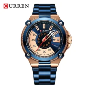Reloj Azul Curren KREC9003 para hombre